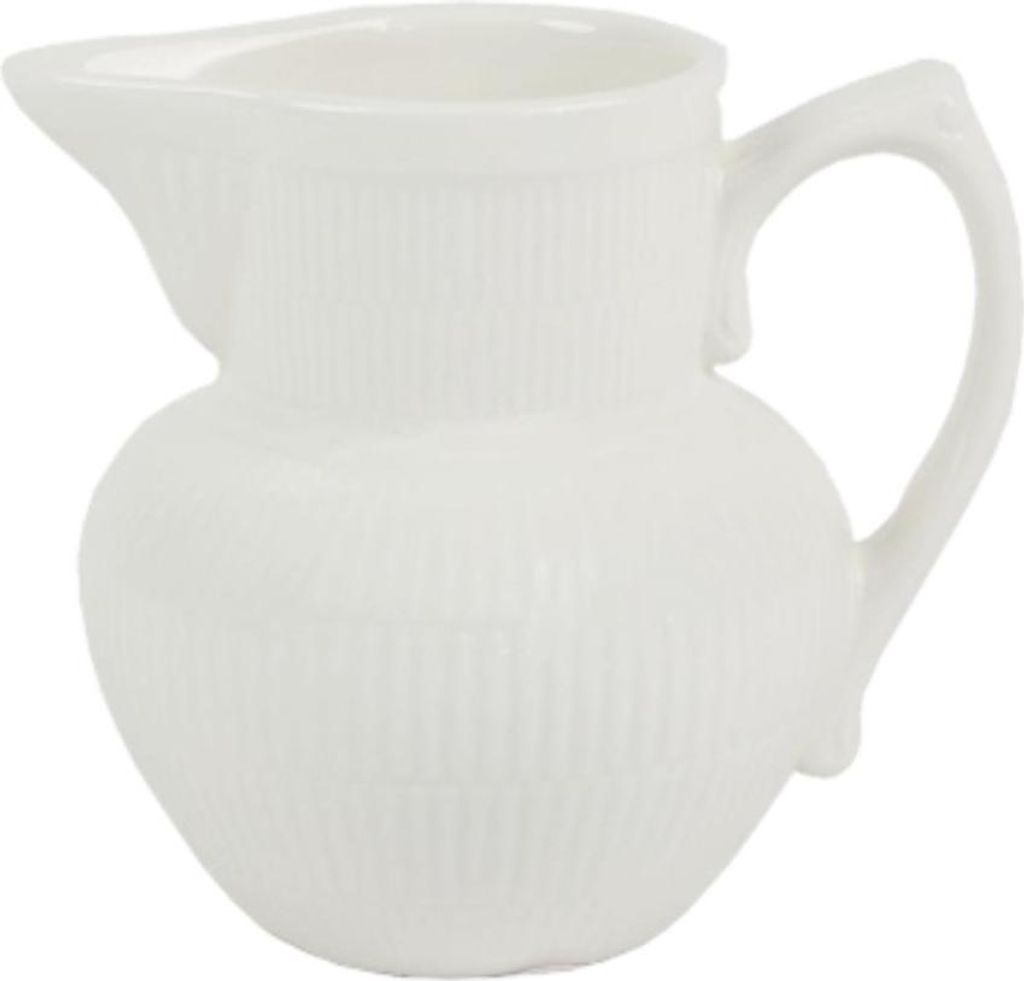 Vienne Milchkanne weiß Porzellan - elegante Kanne für Serviergeschirr