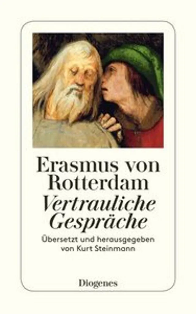 Étudier Érasme de Rotterdam : Livre Vertrauliche Gespräche pour Cours