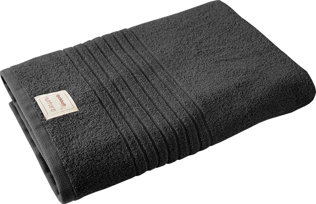 Dyckhoff Duschtuch Nature anthrazit, 70 x 140 cm Produktbild 
