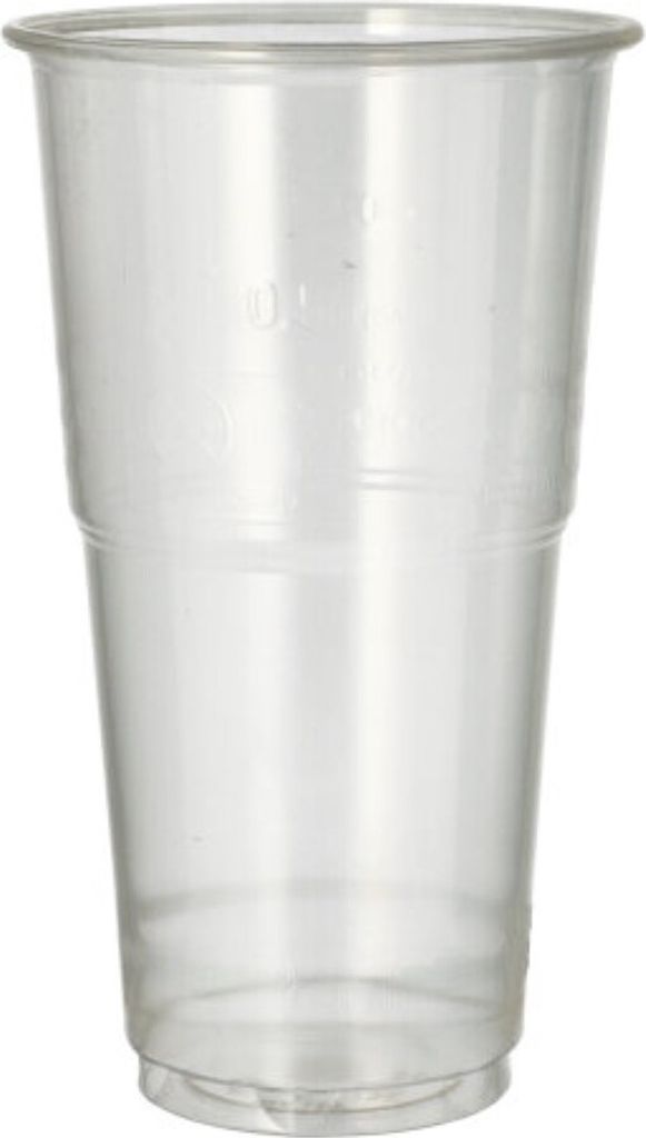 60 Kaltgetränkebecher, PLA pure 0,5 l Ø 9,5 cm · 16,2 cm Produktbild 