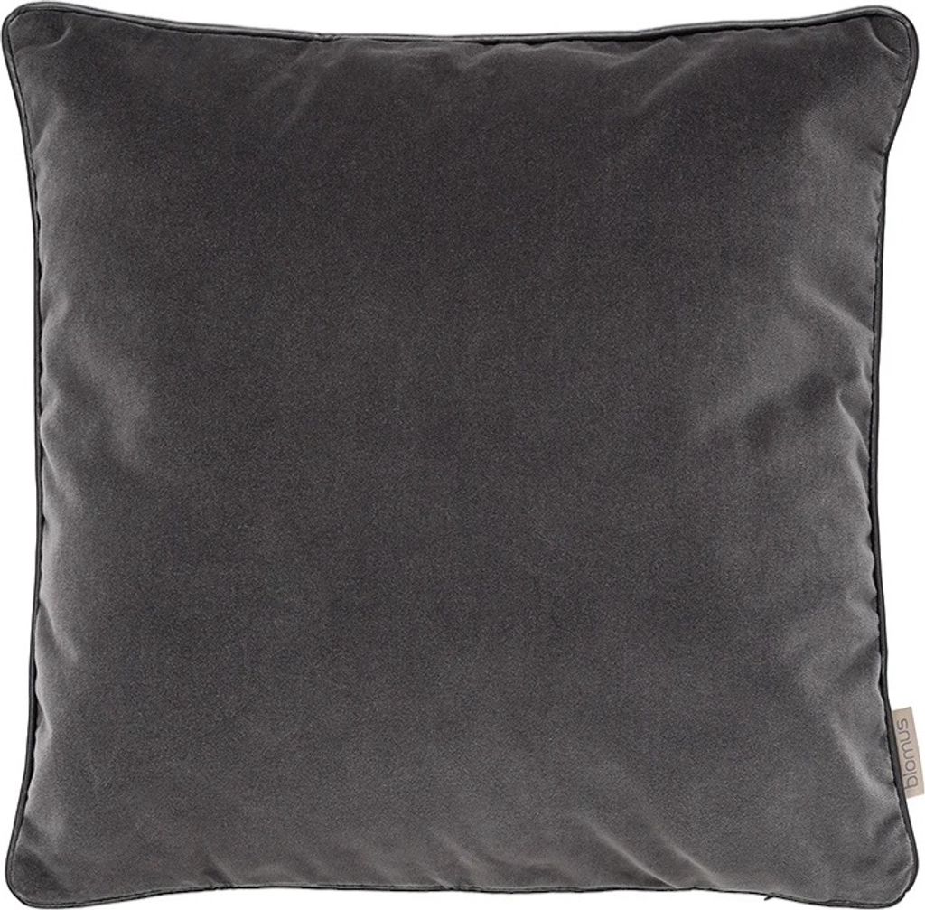 Blomus Kissenbezug Velvet, Kissenhülle für Kopf- oder Sofakissen, Baumwolle, Magnet, 40 x 40 cm, 66556