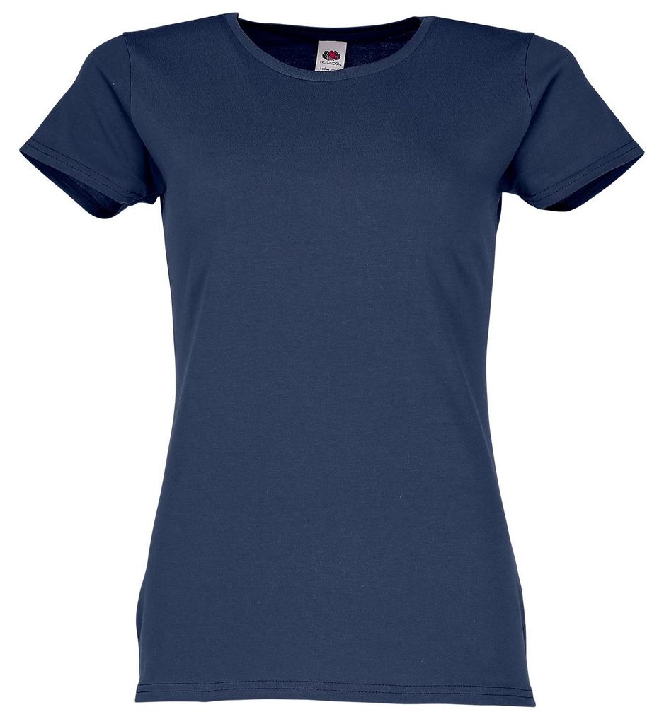 Fruit of the Loom Ladies Iconic 150 T-Shirt Farbe: navy Produktbild 