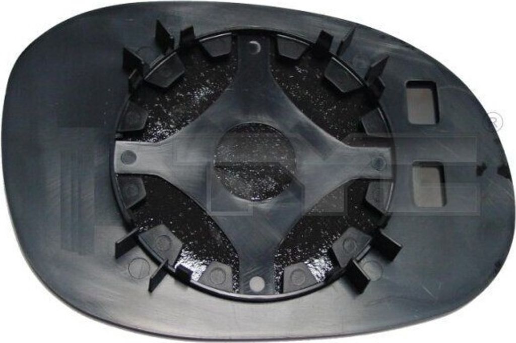 TYC 326-0014-1 Spiegelglas, Außenspiegel OE 8151CE kompatibel mit 206