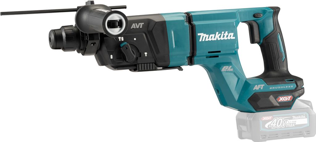 Makita Akku-Kombihammer HR007GZ, 40 V, SDS-plus, 28 mm, incl. Zubehör