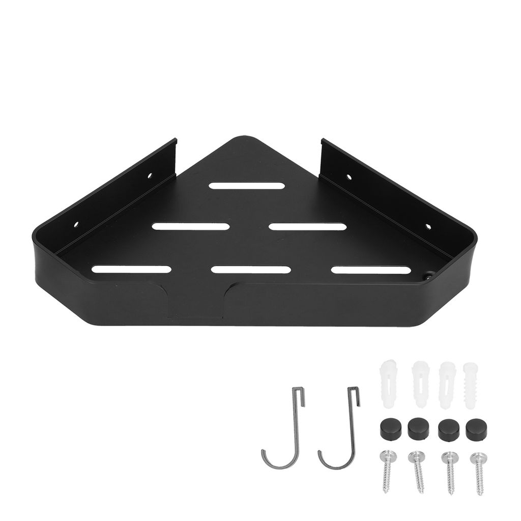 Dusche Ecke Regal,Shampoo Halter Veranstalter,Badezimmer Ecke Rack,Dreieck Korb Lagerung Regal,Wand montiert Veranstalter für Waschraum,Dreieckige...