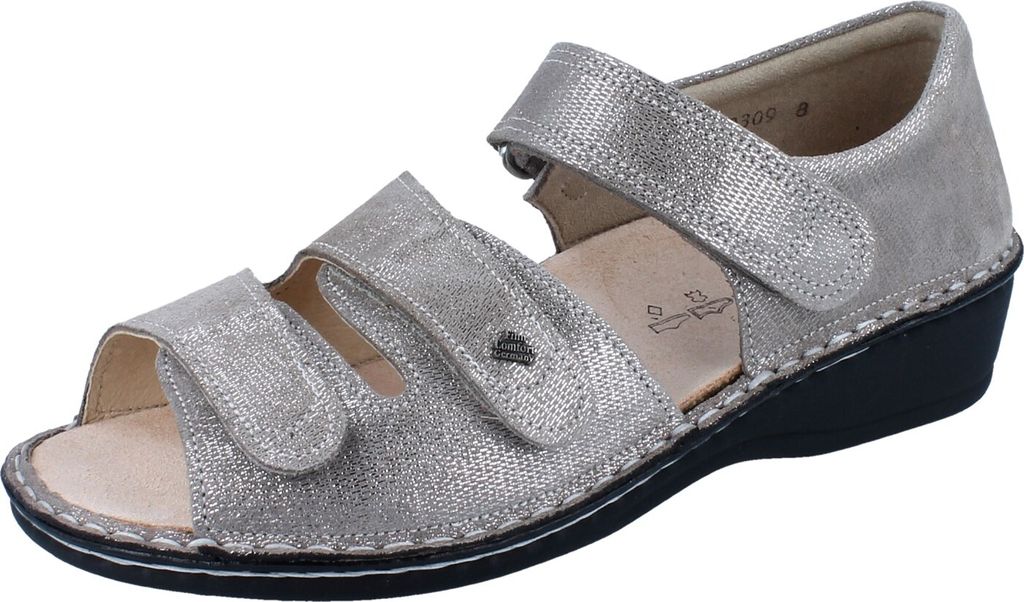 FINN COMFORT Usedom Damen Sandale beige Leder - Größe: 40 Produktbild 