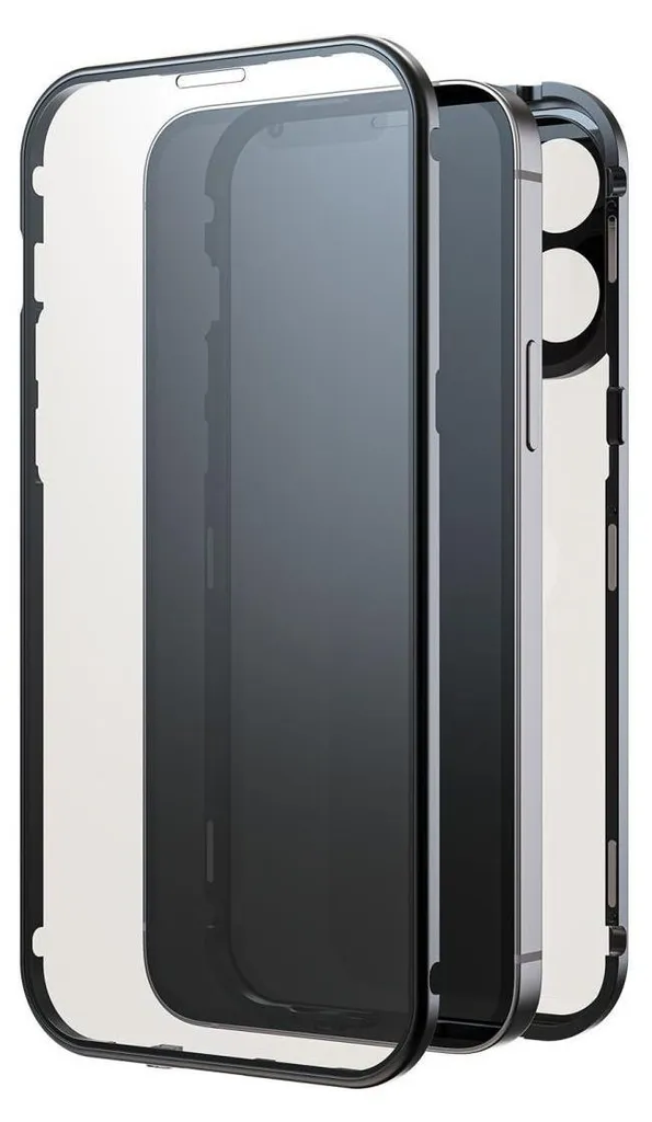 Cover iPhone 16 Pro Max 360° Glass Black Rock Nero - Shop Online