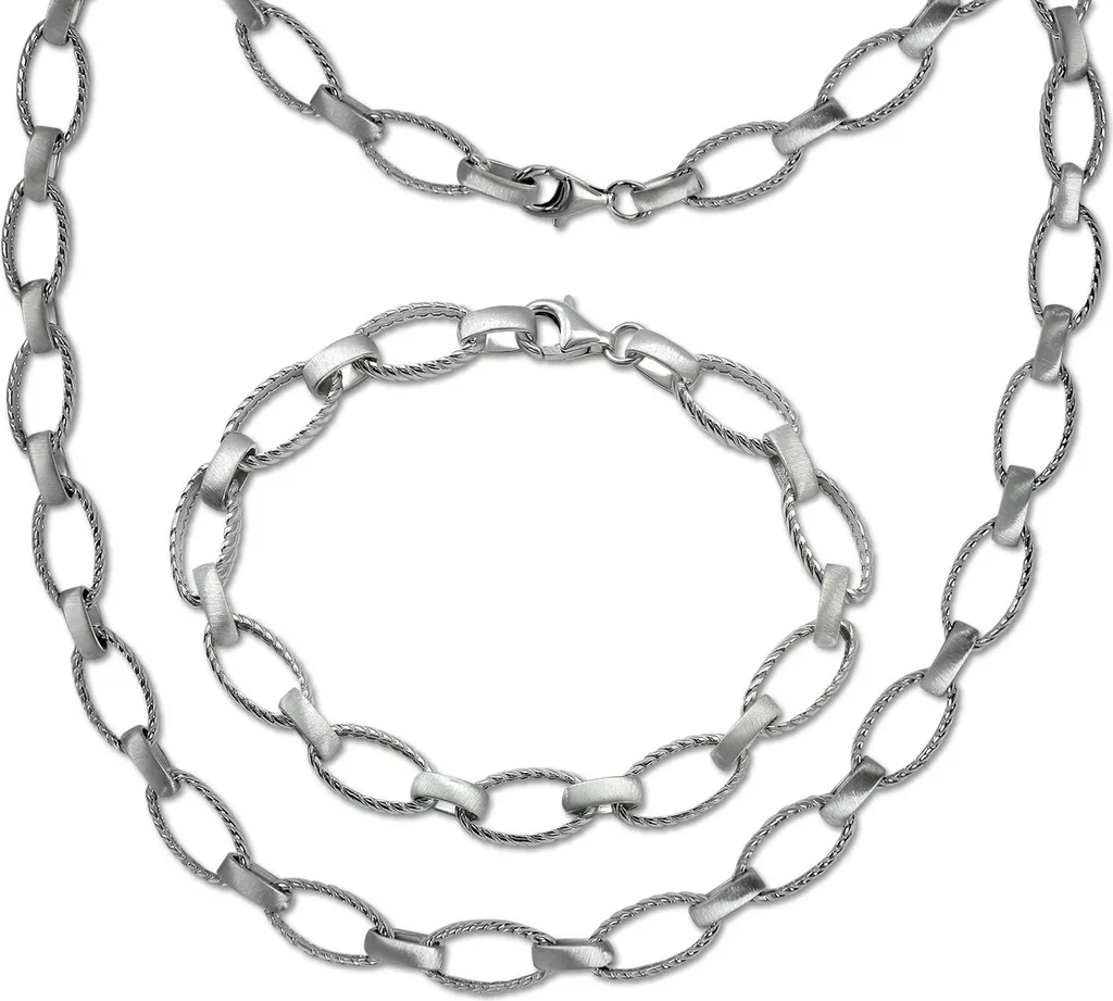 Cadeau Idéal Femme Parure Bijoux Argent SilverDream pour Mariage et Soirée