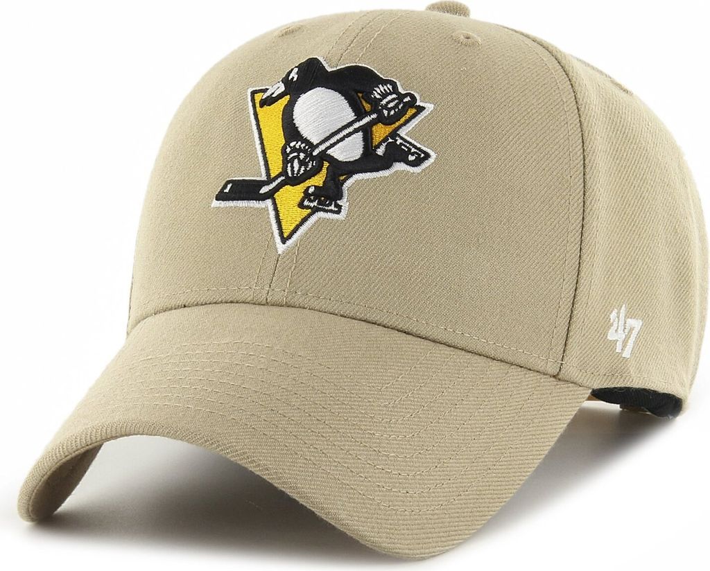 47 Brand Snapback Cap - NHL Pittsburgh Penguins khaki beige
