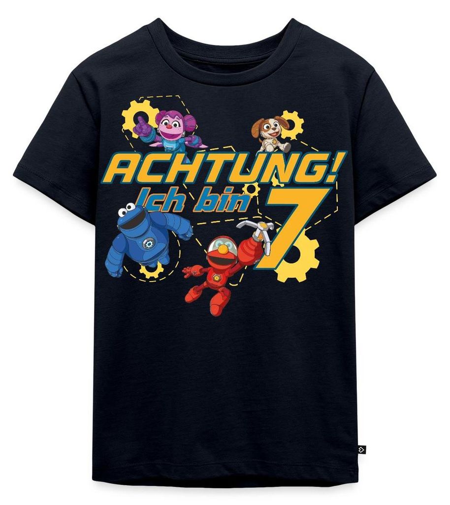 Spreadshirt Mecha Builders Kinderhelden Technik Teamwerk Spaß Kinder Premium T-Shirt, 110/116 (4 Jahre), Navy