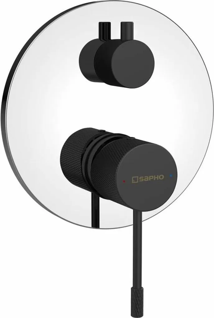 Miscelatore Doccia Incasso Solaria 2 Vie Cromo Nero Opaco - Offerta