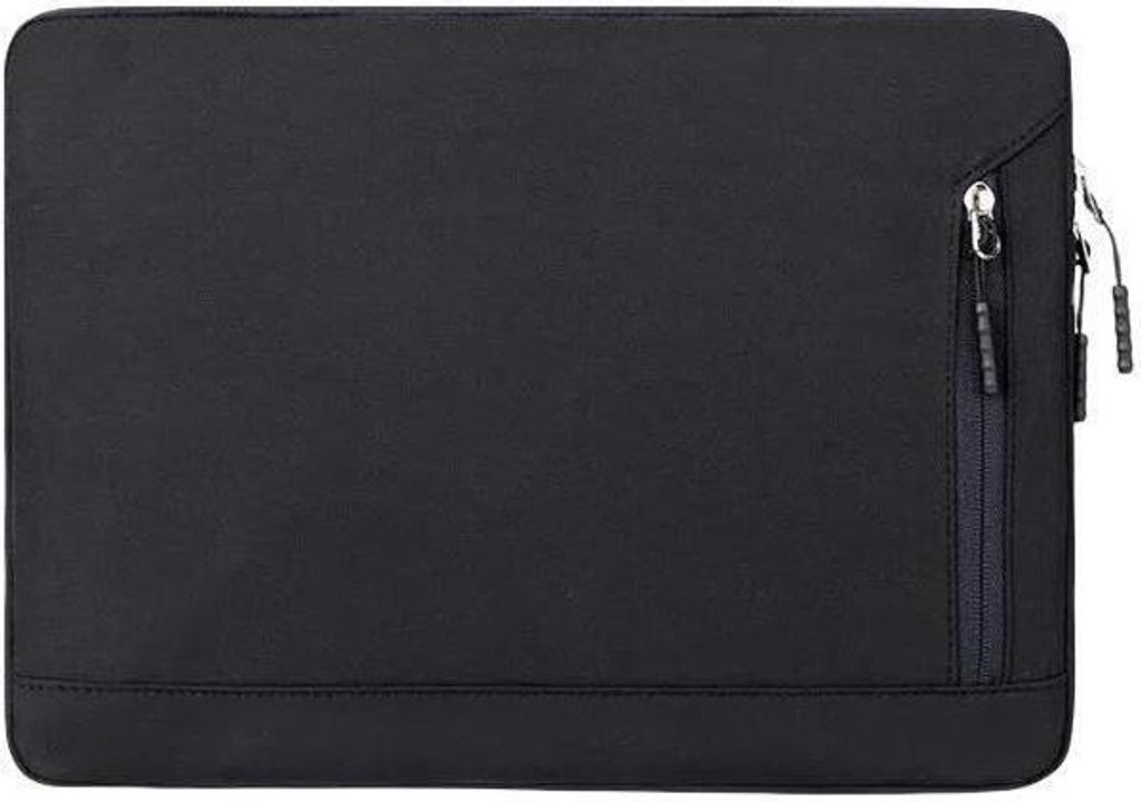 Mobigear Dual Zip Laptop Sleeve 14 Zoll Laptop Hülle - Schwarz