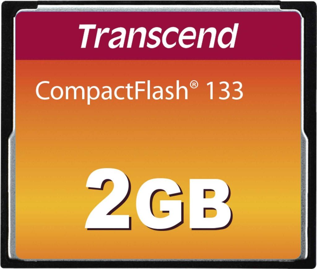 Transcend Compact Flash 2GB 133x Zdjęcie produktu 