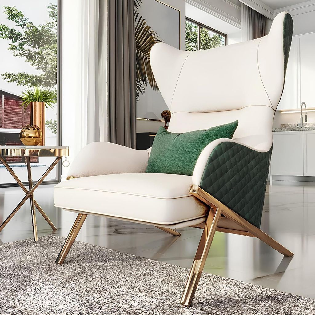Design Sessel Metall Lounge Gruppe 4x Set Neu Stuhl Stühle Relax Garnitur Club