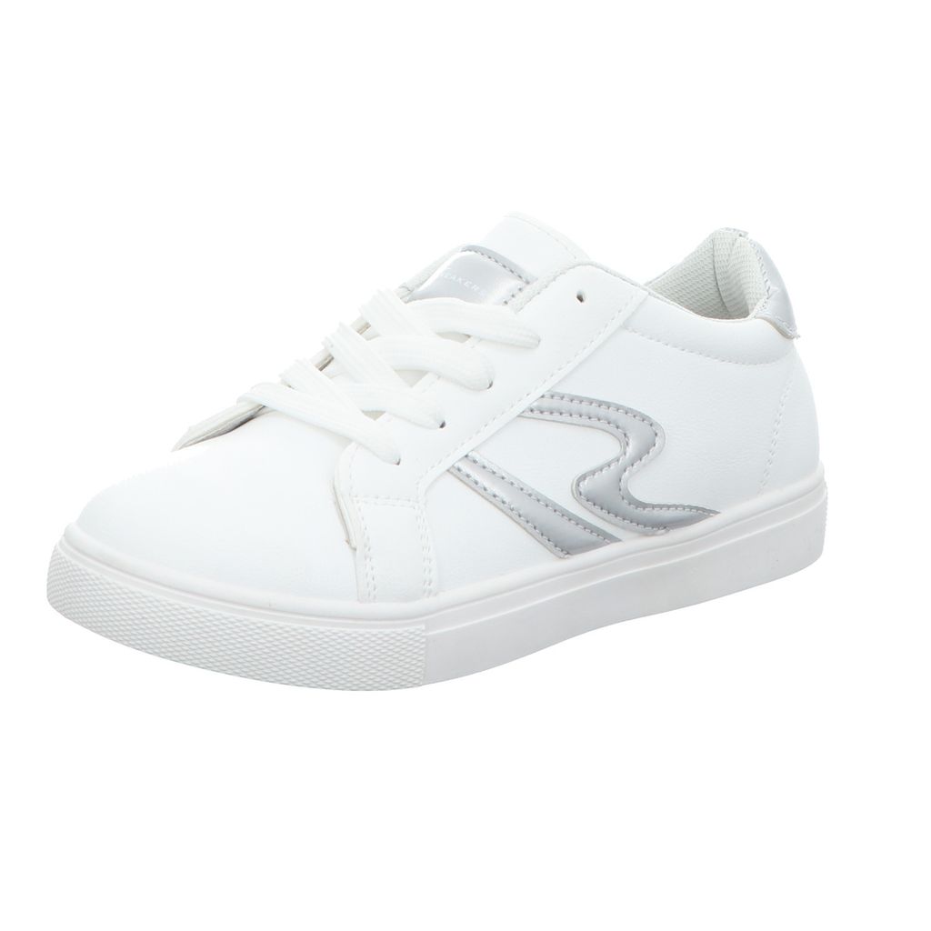 Sneakers Kinder-Mädchen-Sneaker Weiß-Silber, Farbe:weiß, EU Produktbild 2