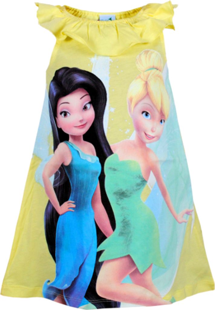 73440 Mädchen Sommerkleid Gelb Gr. 98 – Leicht & Verspielt – Feen-Design für kleine Träumerinnen