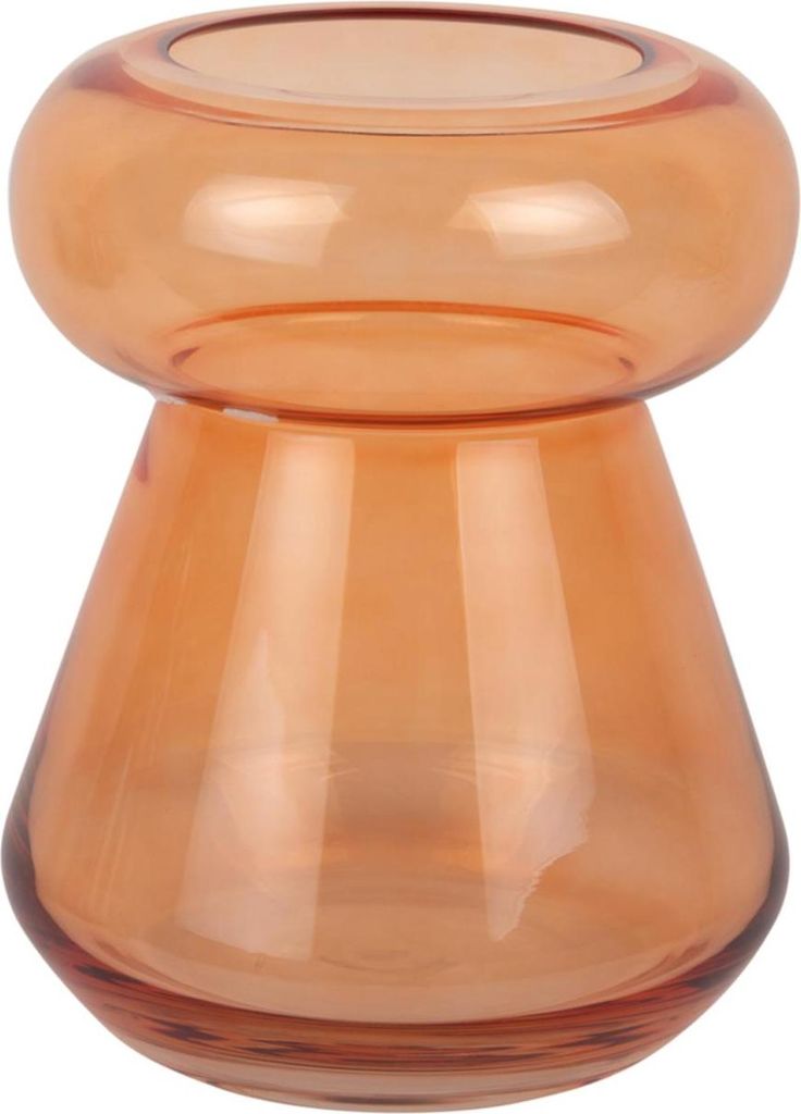 Present Time - Vase Excelente - Orange - 20.5x20.5x26cm