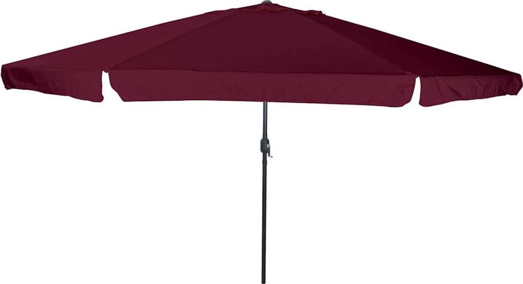 Garten-Sonnenschirm Bordeauxrot 394 x 394 x 248 cm