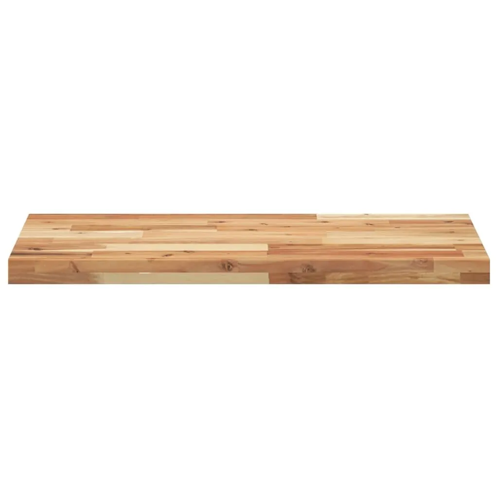 Piano Tavolo vidaXL 120x40x4 cm in Legno Massiccio di Acacia | Top Robusto - 4