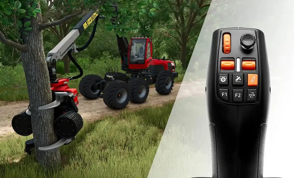 Contrôleur de simulation agricole Thrustmaster SimTask Farmstick PC - 11