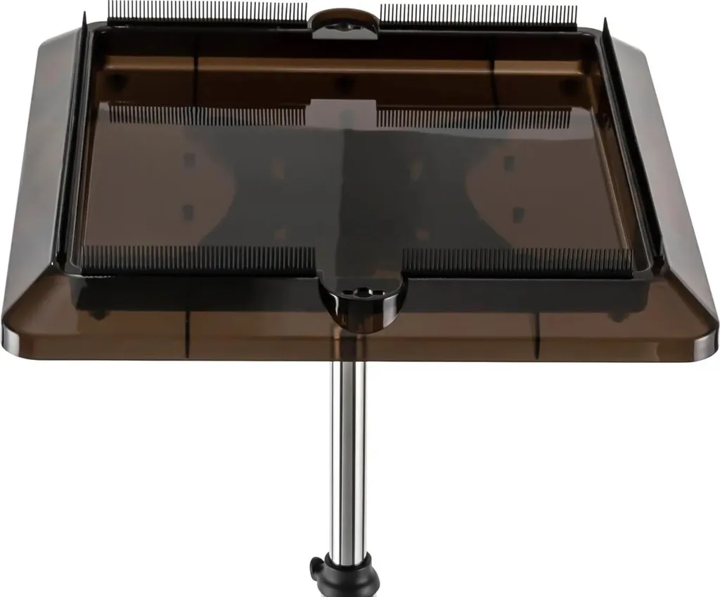 Support perruques professionnel en métal avec plateau de rangement - 6