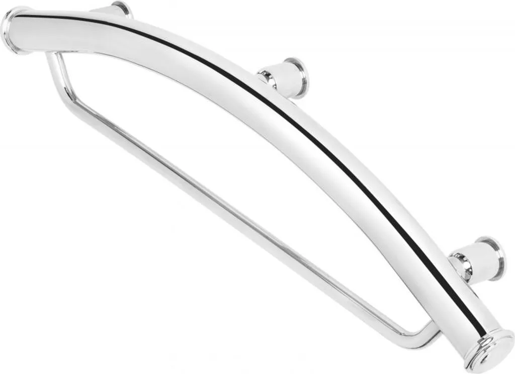Barre d'appui murale Deante VITAL NIV_041H avec porte-serviettes inox