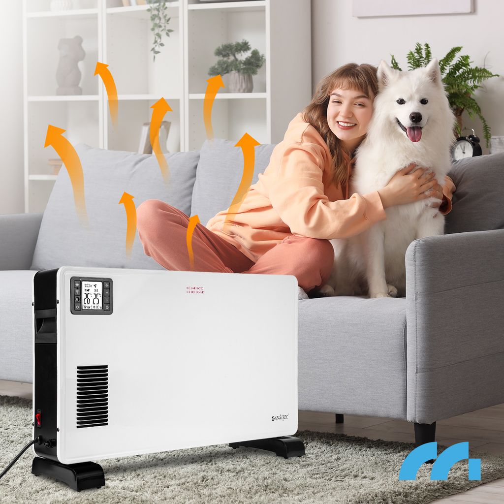 Elektrický konvektor MalTec Ch3500DW Turbo 2300W Wifi APP Obrázek produktu 6