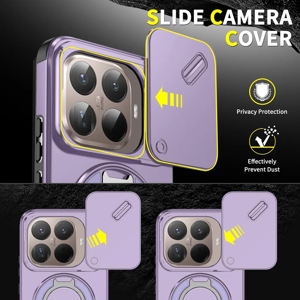 Offerta Cover Xiaomi 15T Pro Viola: Antiurto, Magnetica, Indistruttibile - 2
