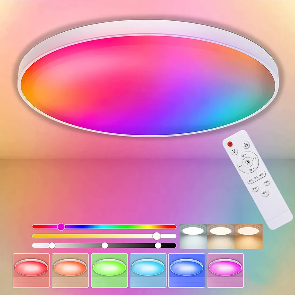 Plafonnier LED Dimmable : Finissez-en avec l'Éclairage Trop Éclatant