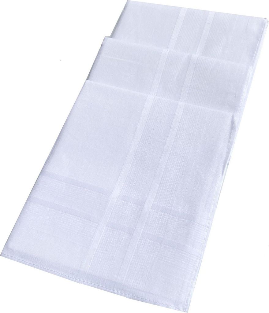 Damentaschentuch L13 weiß (6 Stück)