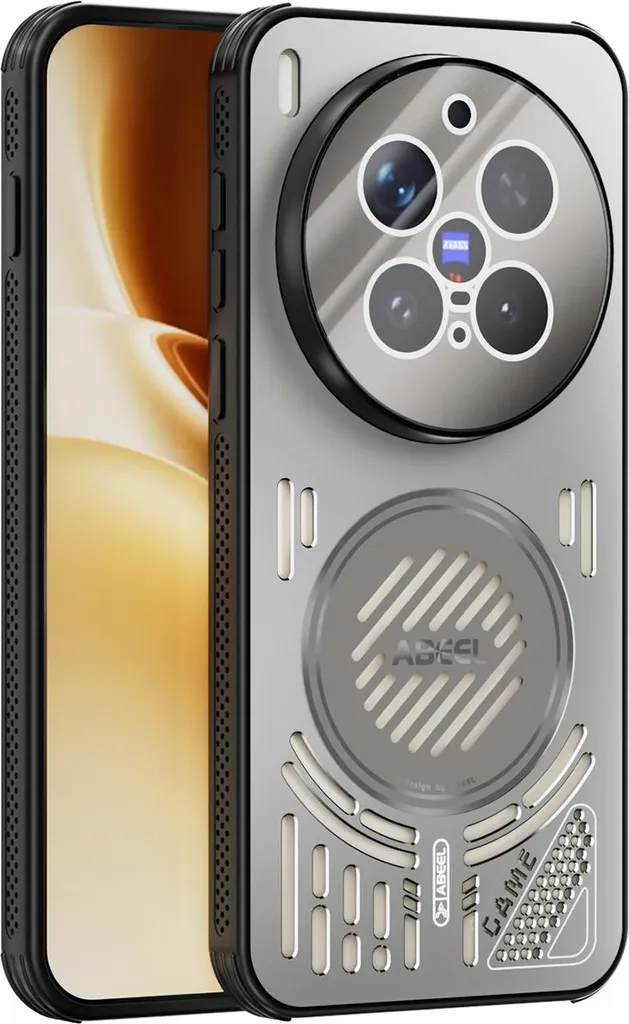 Custodia Magnetica Vivo X300 Pro Alluminio Antiurto Grigio | Top Case