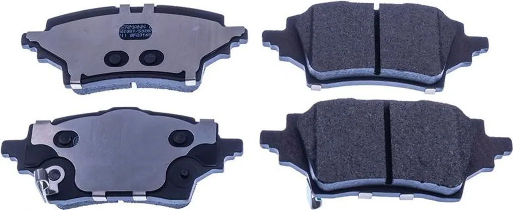 Plaquettes de Frein DENCKERMANN B111529 avec Technologie Anti-Bruit