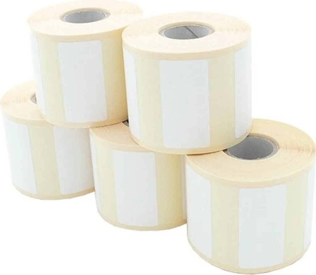 Étiquettes thermiques autocollantes 50x25mm pour Citizen CBM270, pack 750