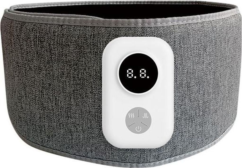 INF Luftdruck Massagegürtel mit Wärme & Akku - Für Entspannung im Lendenbereich