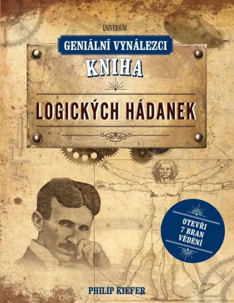 Livre d'Enigmes et Casse-têtes Logiques Geniální Vynálezci 15cm