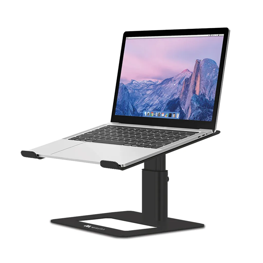 Support ordinateur portable bureau ME14-BLACK pour télétravail
