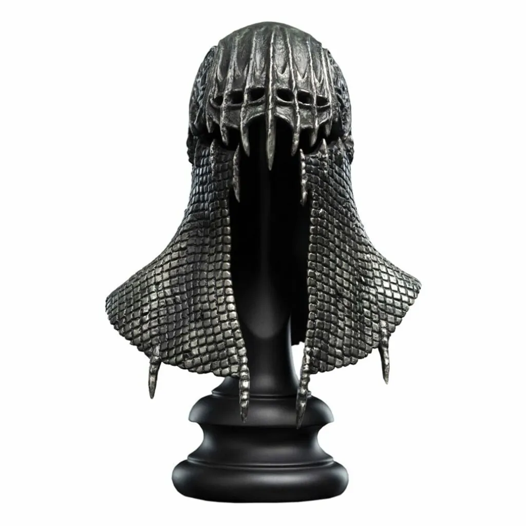 Casque Nazgûl Rhûn Seigneur des Anneaux Décoration Vitrine Collection 16 cm