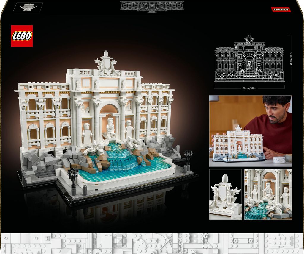 LEGO® Architecture 21062 Fontaine de Trevi Image du produit 