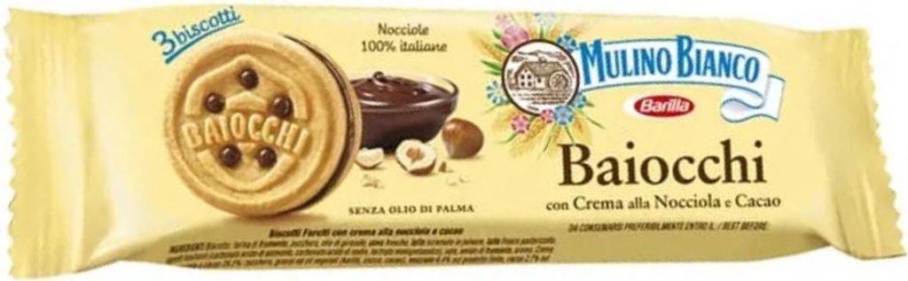Haselnuss-Schokoladencreme-Kekse 28g - Mulino Bianco Produktbild 