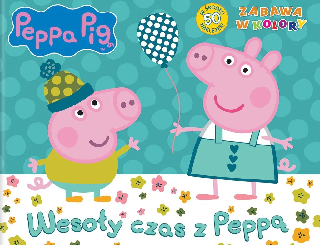 Livre Éducatif Peppa Pig pour Apprendre les Couleurs en S'amusant 3-5 ans