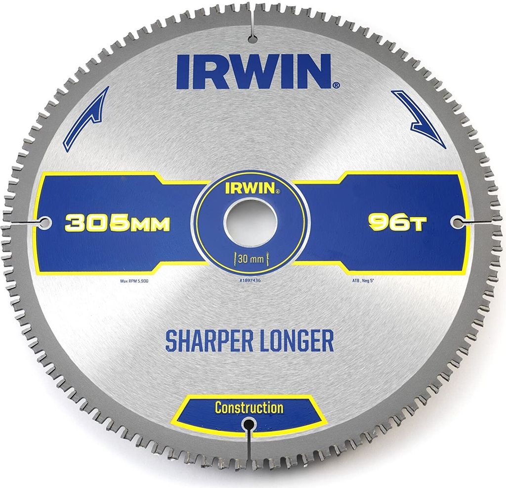 IRWIN Kreissaegeblatt stat. 305/30mm 96ATB