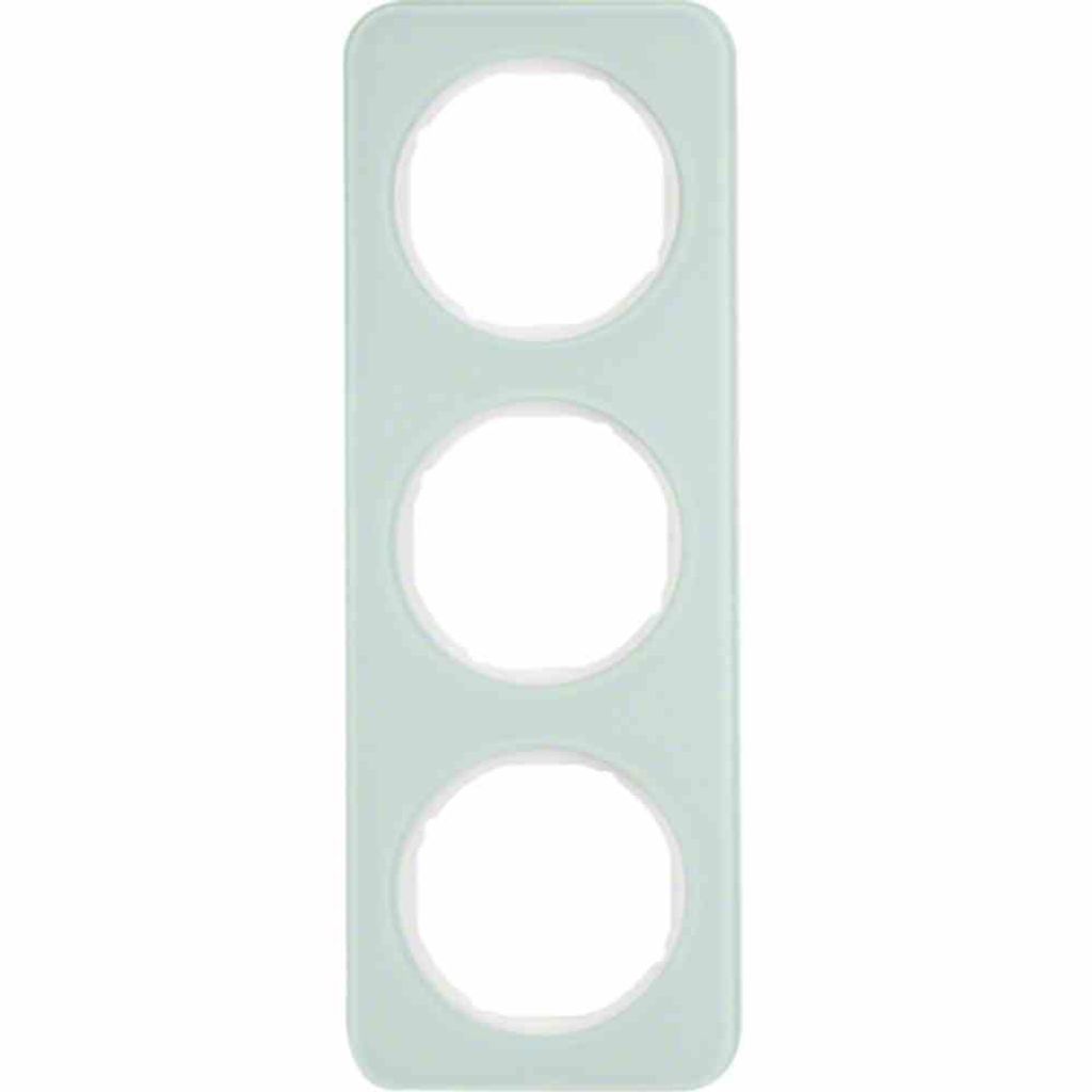 BERKER Rahmen 3f polws glz R.1 Glas