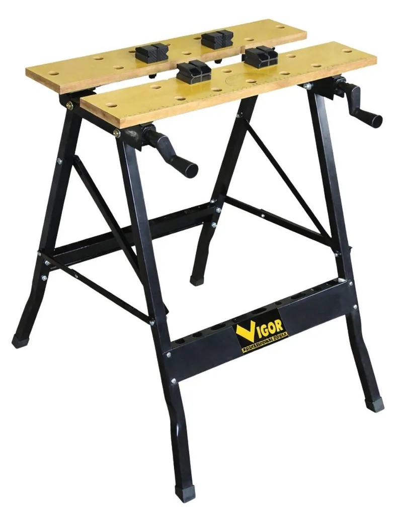 Établi pliable multiposition INTEC - Table de travail charge 150kg