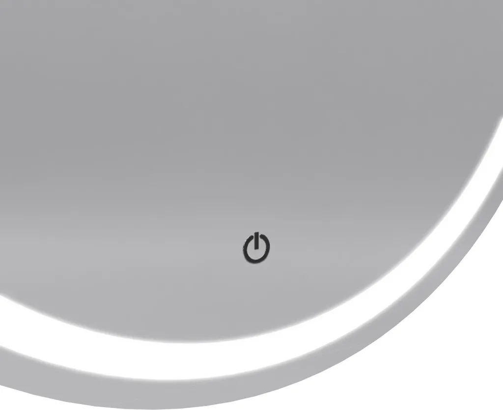 Miroir salle de bain LED CIRCLE LIGHT 59cm avec éclairage intégré
