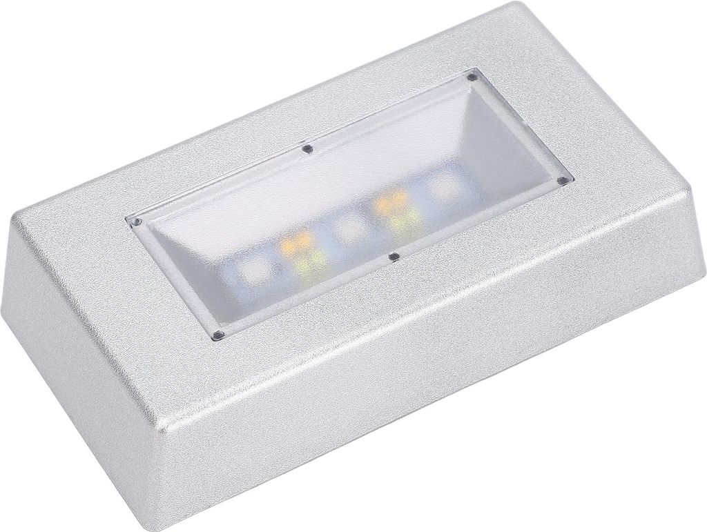 LED-Lichtbasis, rechteckig, USB-betrieben, 7 Farben, mehrere Modi, LED-Display, Basisständer