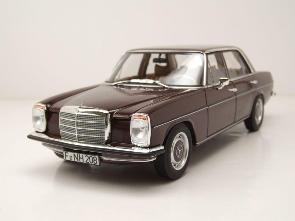 Norev 183778 Mercedes 200 /8 Strichachter W115 1968 dunkelrotbraun 1:18