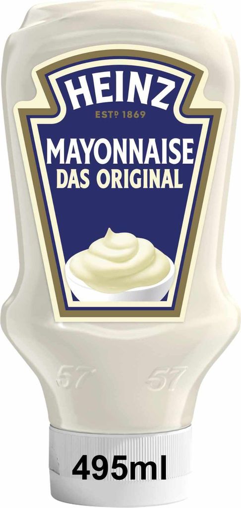 Heinz Einfach Lecker Mayonnaise Kopfstehflasche (495 ml) Produktbild 2