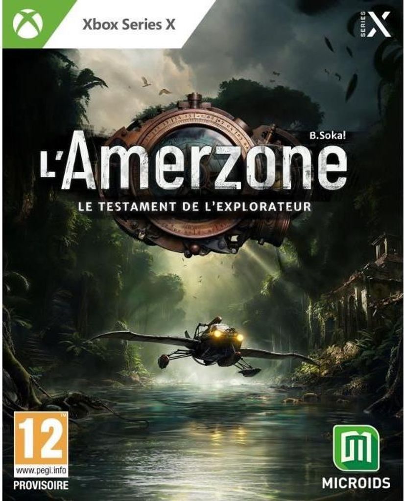 Videospiel L'Amerzone: Le Testament de l'Explorateur, Xbox Series X, Abenteuerspiel, Entdeckung eines vergessenen Landes