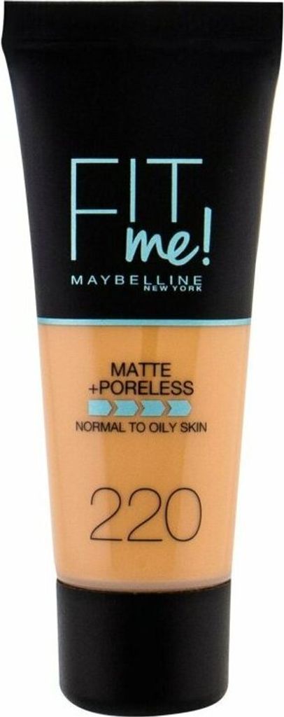 A tube of Maybelline Fit Me! Foundation.