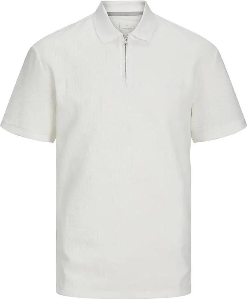 Polo Blanc à Manches Courtes Garçon 12 ans Jack & Jones Johnny Classique